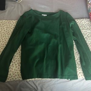 J.Jill Emerald Long-sleeve top